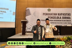 Managing Editor Rumah Jurnal INHAFI Bawean Hadiri Penguatan Kapasitas Pengelola Jurnal PTKIS di Surabaya