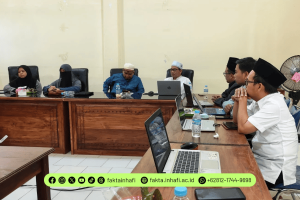 Dekan Fakultas Tarbiyah dan Kaprodi Ikuti Rapat Pembagian Jadwal Mengajar Semester Ganjil 2025/2026