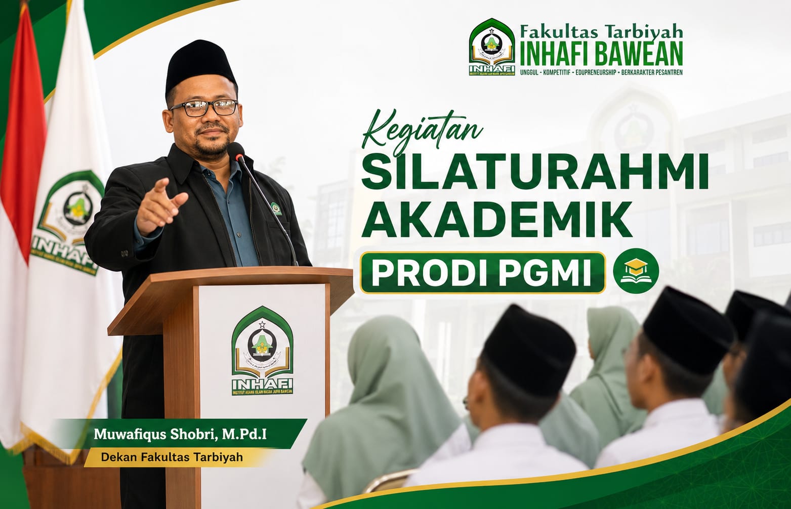 Pidato Dekan Fakultas Tarbiyah dalam Kegiatan Silaturahmi Akademik Program Studi PGMI