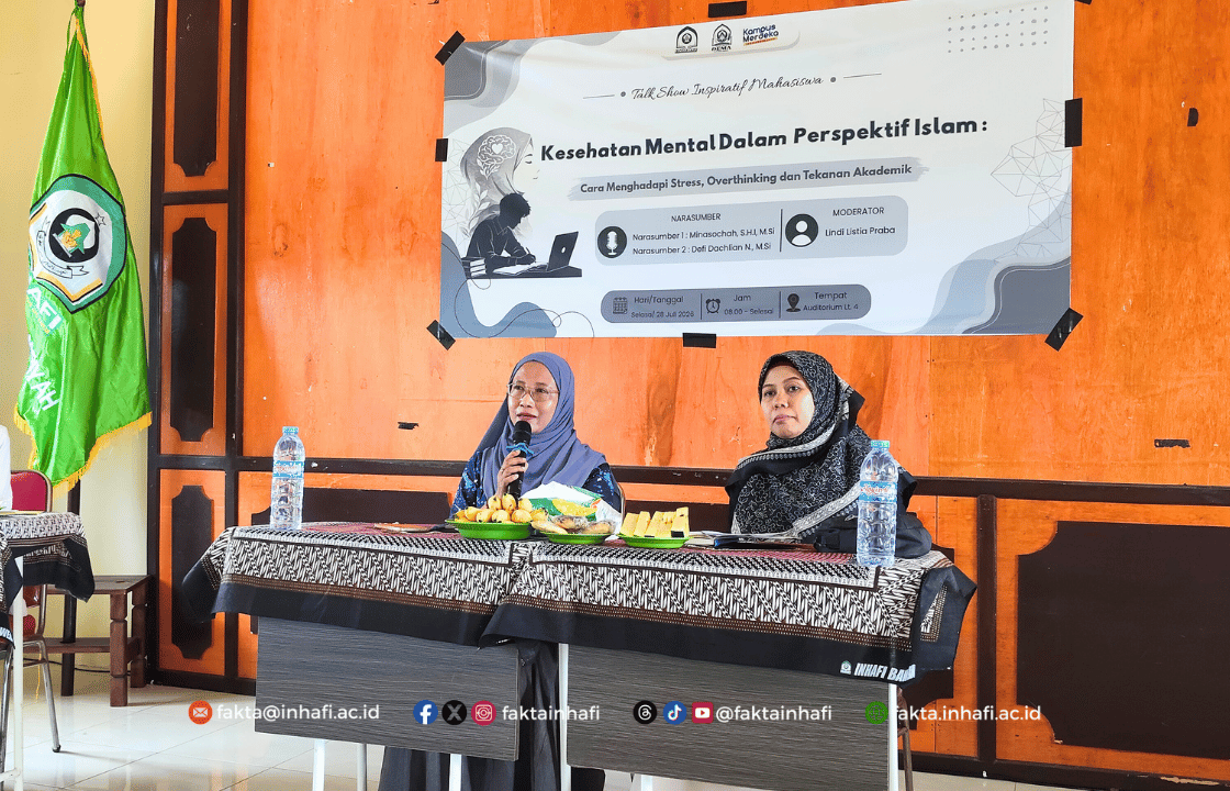 DEMA FAKTA INHAFI Bawean Gelar Talkshow Inspiratif Mahasiswa, Kupas Kesehatan Mental dalam Perspektif Islam