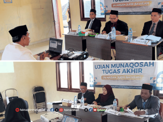 Ujian Tugas Akhir Fakultas Tarbiyah INHAFI Bawean Dorong Lahirnya Lulusan Berkualitas dan Produktif Berkarya Ilmiah
