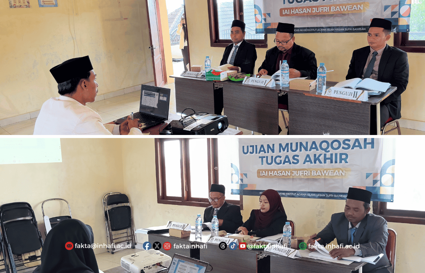 Ujian Tugas Akhir Fakultas Tarbiyah INHAFI Bawean Dorong Lahirnya Lulusan Berkualitas dan Produktif Berkarya Ilmiah