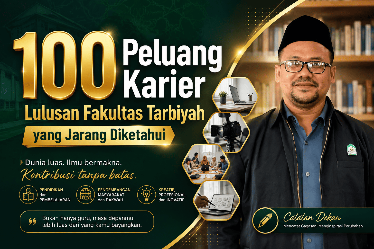 100 Peluang Karier Lulusan Fakultas Tarbiyah yang Jarang Diketahui